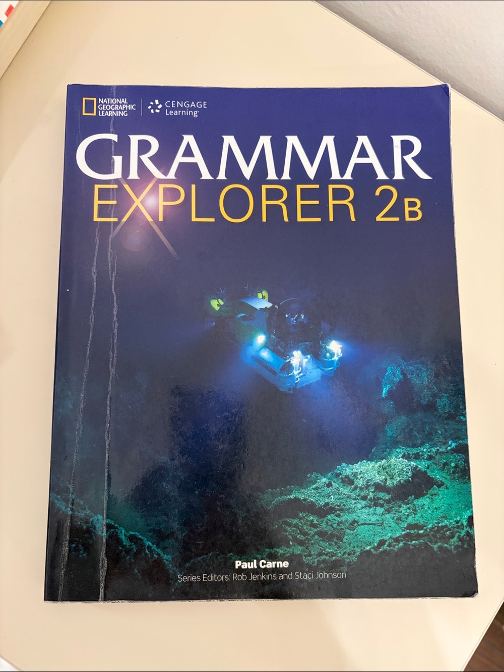 Grammar Explorer 2B Textbook - Deep Blue Cover